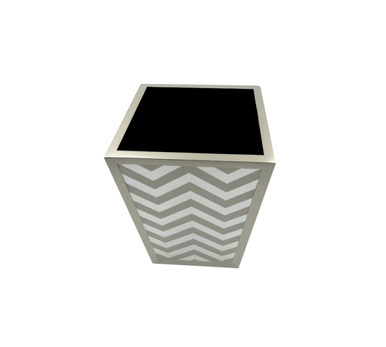 Waste Bin 89 288 Silver