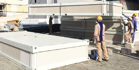 FLAT PACK MODULAR BUILDINGS