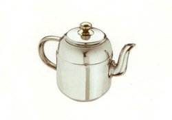 Tea Pot, Stainless Steel handle
