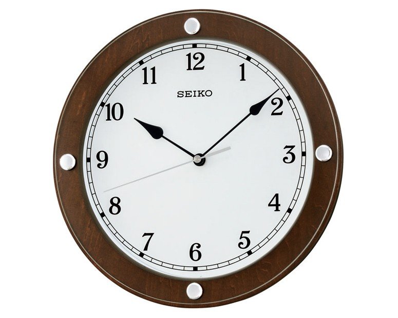 Seiko Wall Clock Wooden Case QXA510B