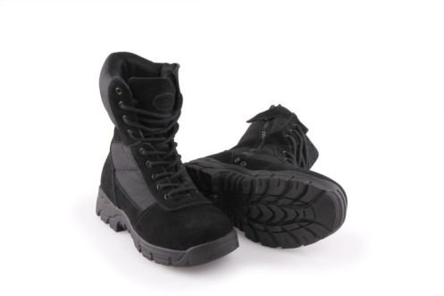 TACTICAL ZIPPER BOOT BLACK