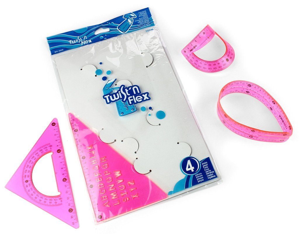 TWIST-N-FLEX SCHOOL ENGINEERING 4 PIECE SET