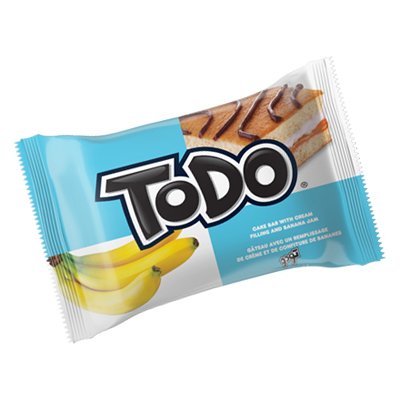 TODO Layered Banana & Cream Cake