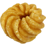 Glazed French Crueller donut pastry