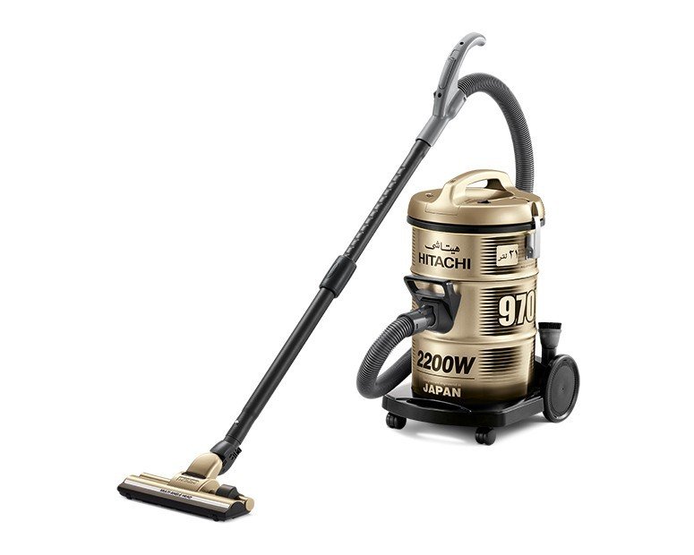 Hitachi Pail Can Vacuum Cleaner 2200 Watt Gold