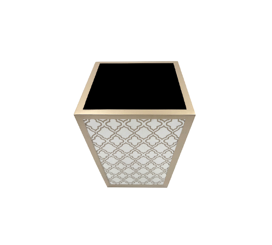 Waste Bin 89 292 Light Gold