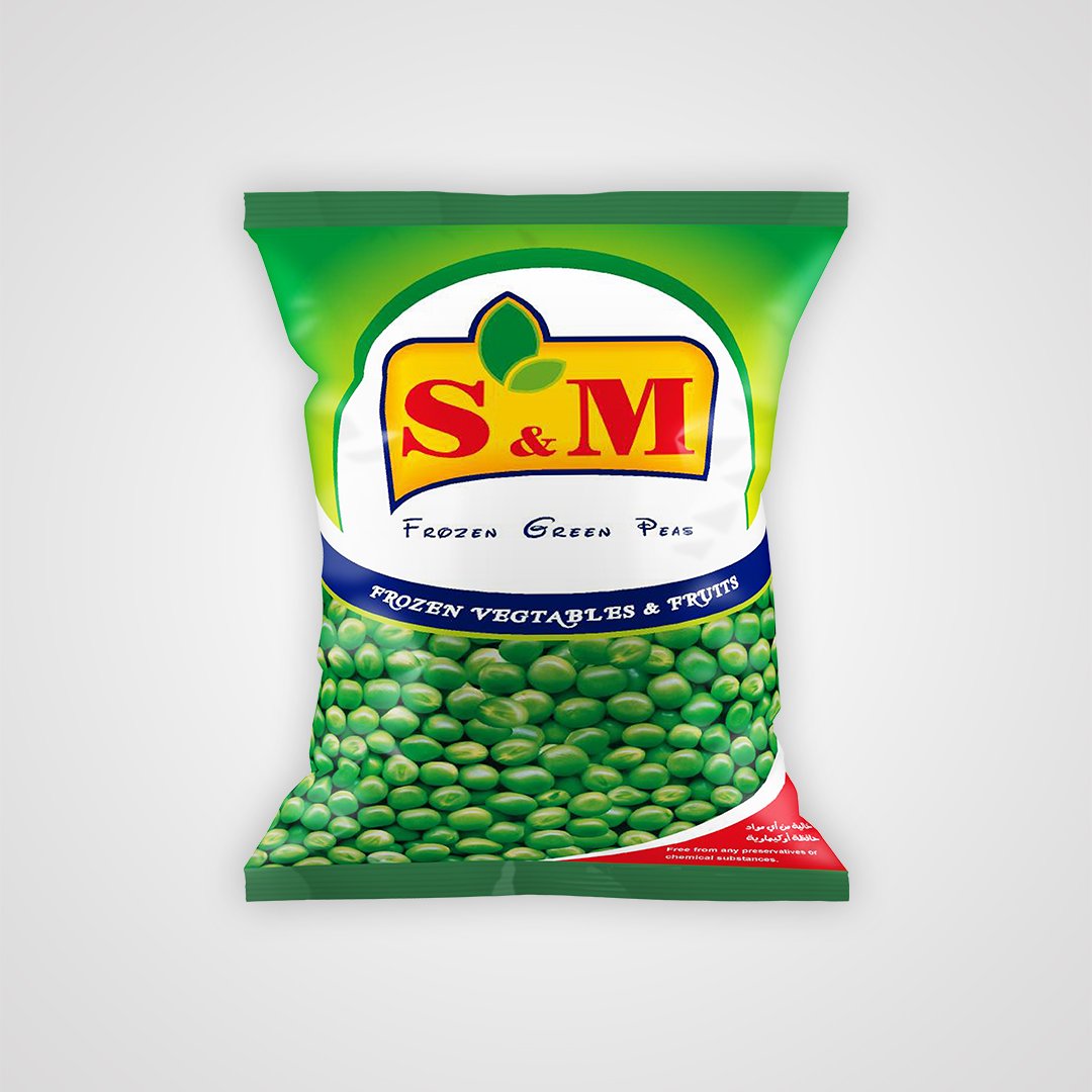 S & M Peas 2 forzen vegetables