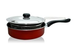 Frypan with net, Bakelite handle